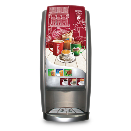 Nescafé Alegria 850 office coffee machine — soluble powder, 20–70 pax