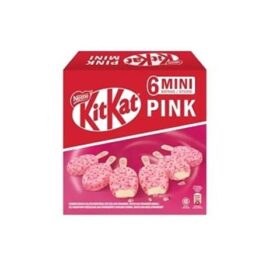 Kit Kat Mini Box Kit Kat Pink Mini Stick Multipack 6s x 45ml (Carton of 12 Boxes ...