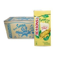 F&N Seasons Soya Milk 12s x 1L