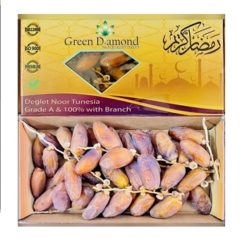 Green Diamond Deglet Noor Tunisia AAA (Bertangkai) 400g x 6s