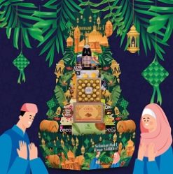 MURNI Pyramid Tower Hari Raya Hamper