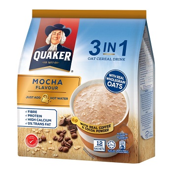Quaker 3in1 Mocha 12s x 28g | ZuppaMarket