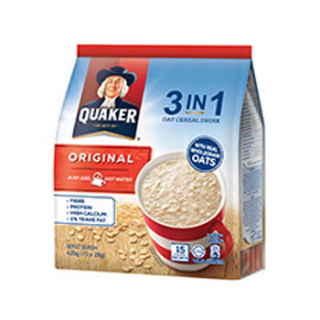 Quaker Rounds Quaker 3in1 Original 15s x 28g | ZuppaMarket