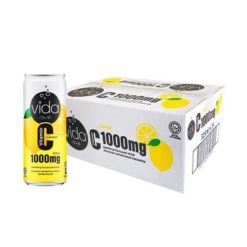 VIDA Vitamin C 1000mg Carbonated Lemon 24tin x 325ml